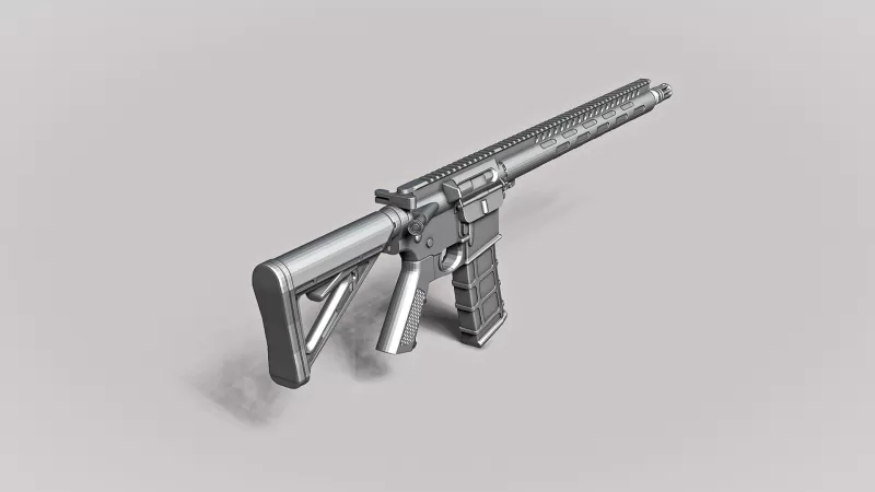 AR 15 #RoZ - Model preview 2