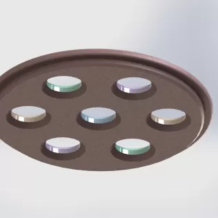 Interactive Montessori Color Sorter - Creative Cylinder Stack (F - Model thumbnail 5