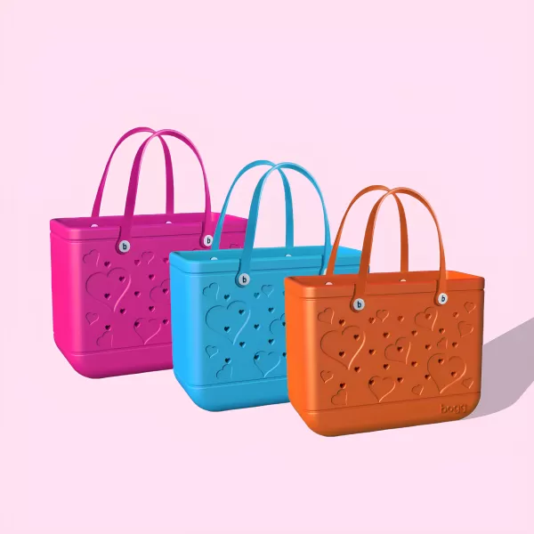 Heart Mini Bogg Bag, Bogg Bag Keychain, Love Bogg Bag, Beach Bag - Model preview 7