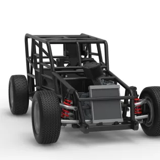 Dwarf car Base Scale 1:25 - Model thumbnail 26