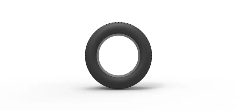 Tire of Dirt Modified stock car V8 Scale 1:25 - Model preview 5