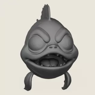 Fish 01 Print Ready 3D Model - Model thumbnail 2