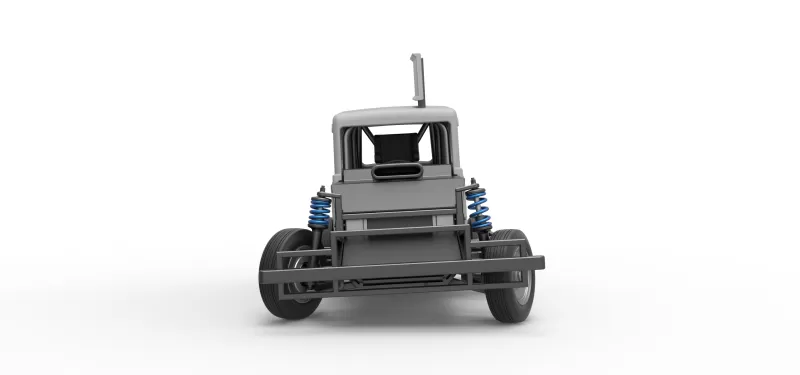 New Zealand Ministock car while turning Scale 1:25 - Model preview 7