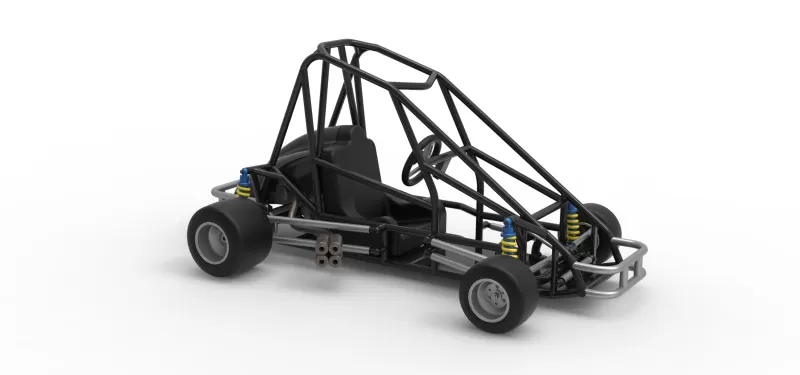 Quarter Midget Base Scale 1:16 - Model preview 24
