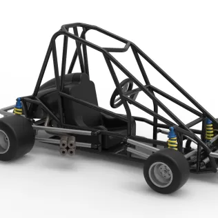 Quarter Midget Base Scale 1:16 - Model thumbnail 24