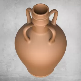 Pottery Vessel 03 - Model thumbnail 3