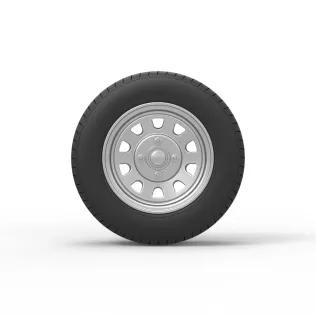 Wheel of New Zealand Ministock car Scale 1:25 - Model thumbnail 5