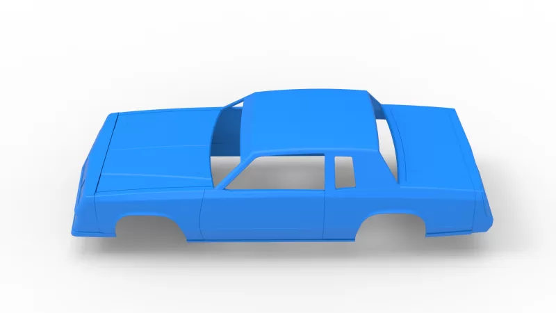 Shell of IMCA Stock car Version 2 Scale 1:25 - Model preview 8