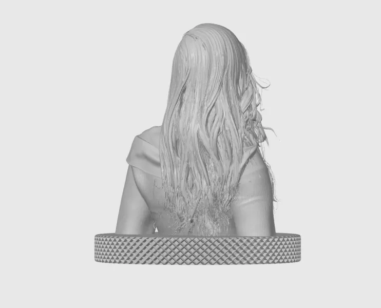 Hilary Swank 3D Bust Print - Model preview 7