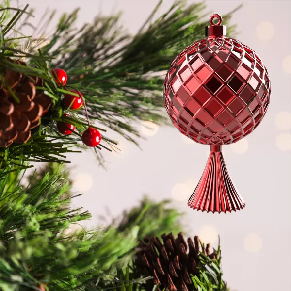 6 pcs. Christmas Ornaments, Mini Bundle Tree Decoration - Model preview 6