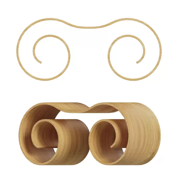 Next Color palette Ionic Bench, Lori Beckerman - Model preview 1