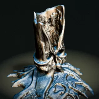 Haunted Skull Tree RoZ - Model thumbnail 5