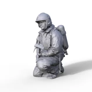 Firefighter figure