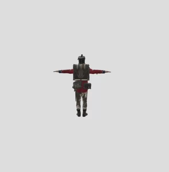 Mud-Streaked - Model preview 2