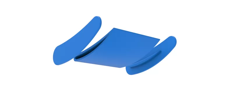 Wing of Vintage Winged Supermodified stock car Scale 1:25 - Model preview 10