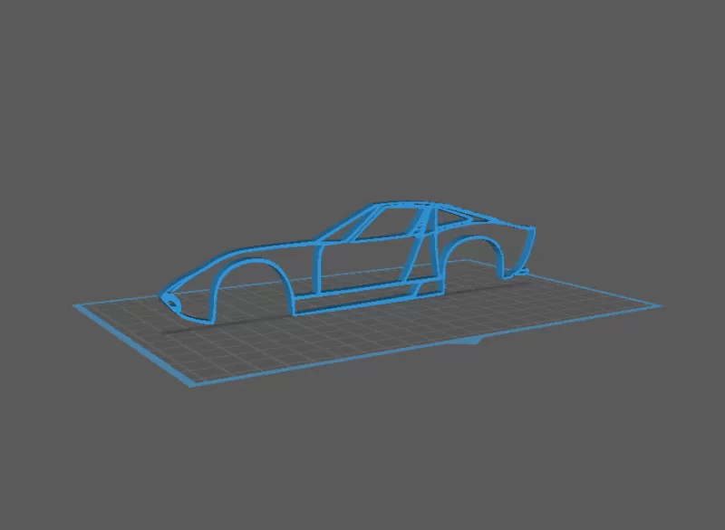 Lamborghini - Miura - Model preview 1