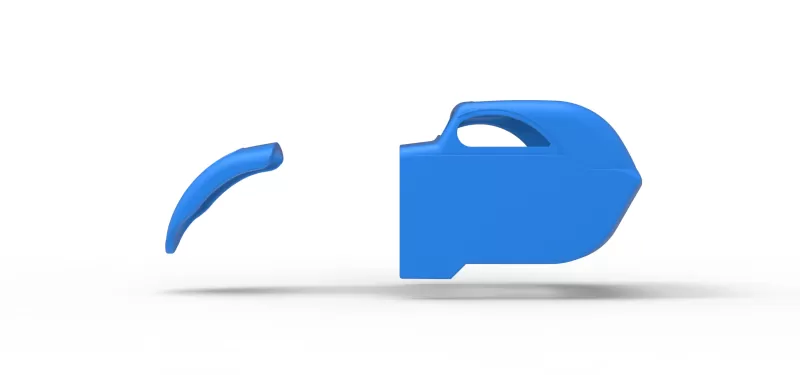 Shell of Vintage dragster Scale 1:25 - Model preview 6