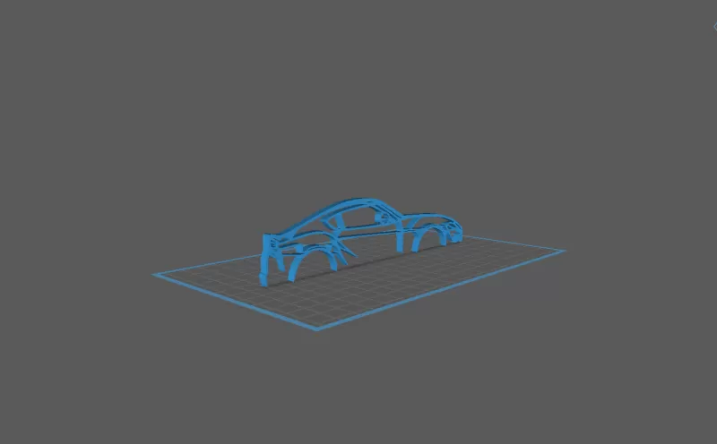 Toyota - Supra Wall Art - Model preview 1