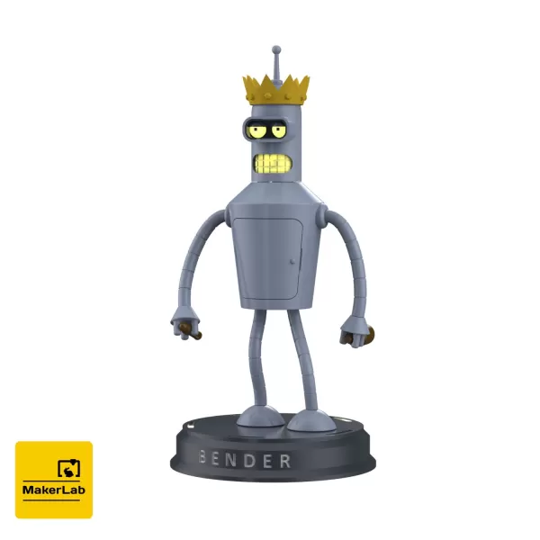 Bender - Printable 3d model - STL files - Model preview 1