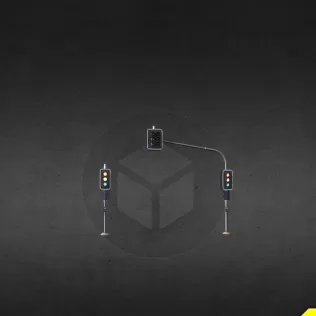 Australian Traffic Light Pedestrain Light