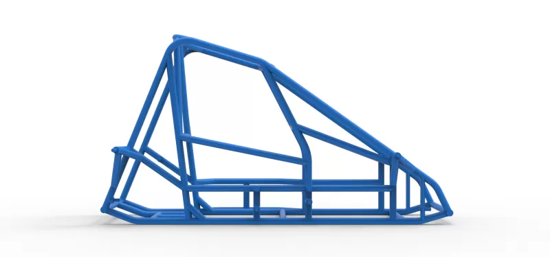 Frame of Quarter Midget Scale 1:16 - Model preview 13