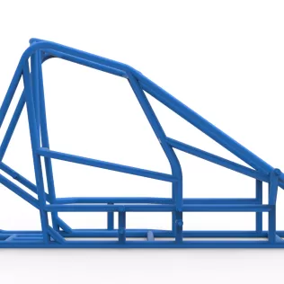 Frame of Quarter Midget Scale 1:16 - Model thumbnail 13