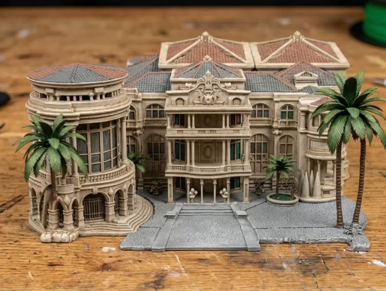 Bilionaire Mansion - Model preview 1