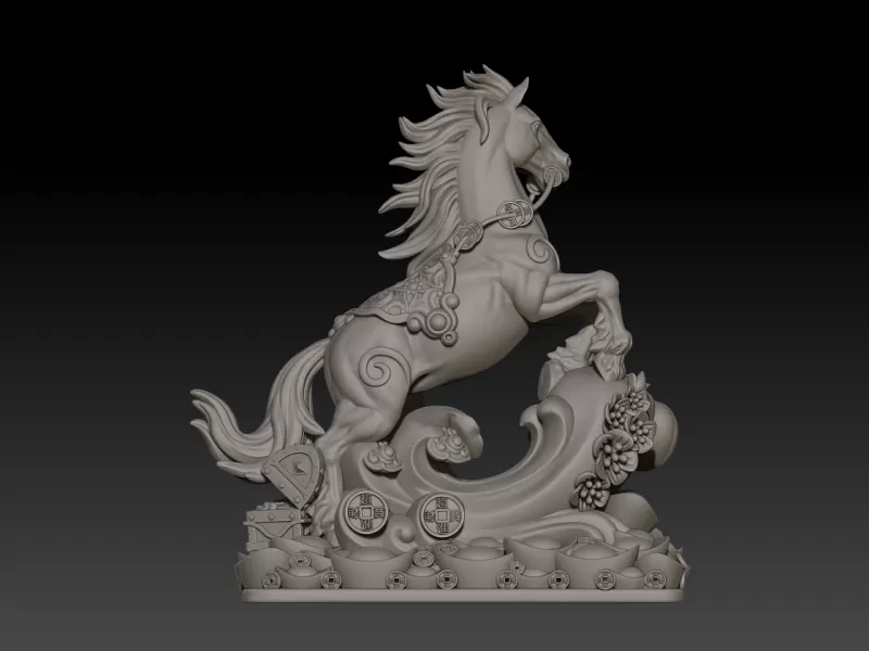 Zodiac Horse - Model preview 4