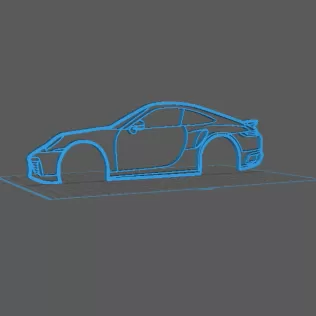 Porsche - Carrera 911 Wall Art