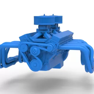 Engine V16 Scale 1:25 - Model thumbnail 4