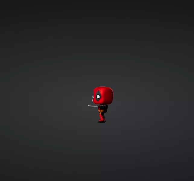 Mini Deadpool - Model preview 2