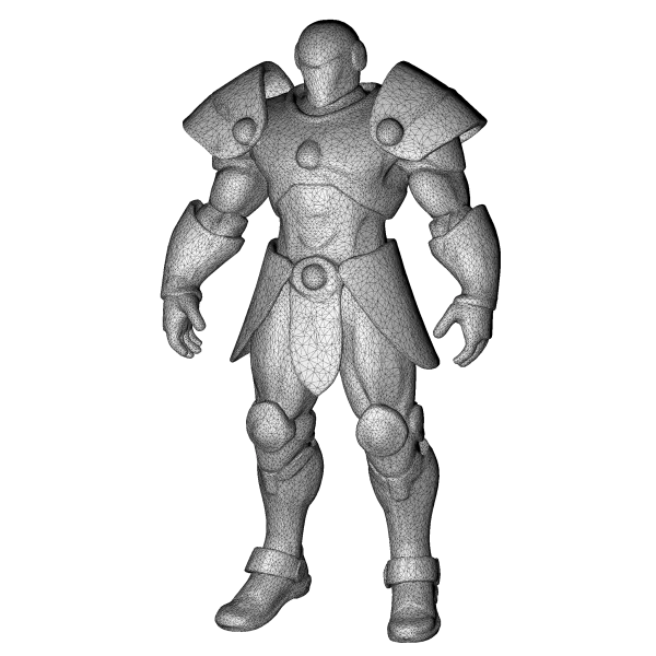 Kitbash Heroes — Fantasy + Sci-Fi High-Poly Character Pack - Model preview 3