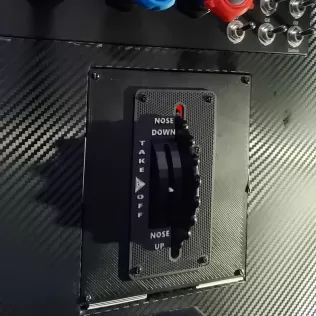 TRIMWHEEL FOR FLIGTH SIMULATOR - Model thumbnail 2