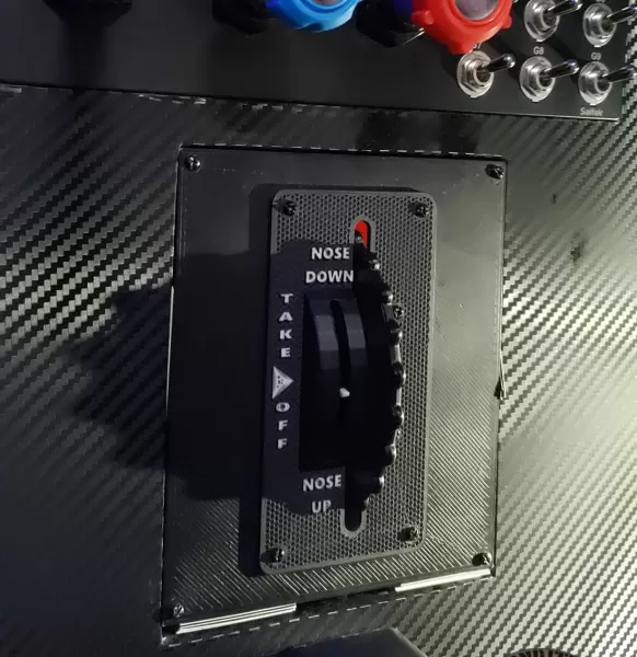 TRIMWHEEL FOR FLIGTH SIMULATOR - Model preview 2