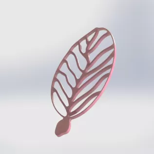 Leaf Soap Dish with Removable Veins