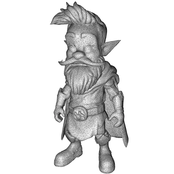 Dwarf Heroes Fantasy Warrior Kitbash Pack – High-Poly 10 Char - Model preview 3