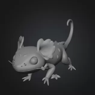 Axolotl - Model thumbnail 4