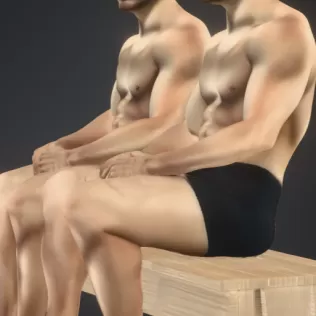 Zwei männer - Model thumbnail 2