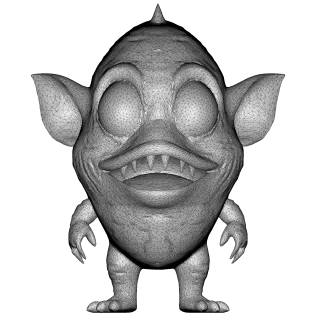 Sea Goblin Monsters – 10 High-Poly Kitbash Creature Pack - Model thumbnail 11