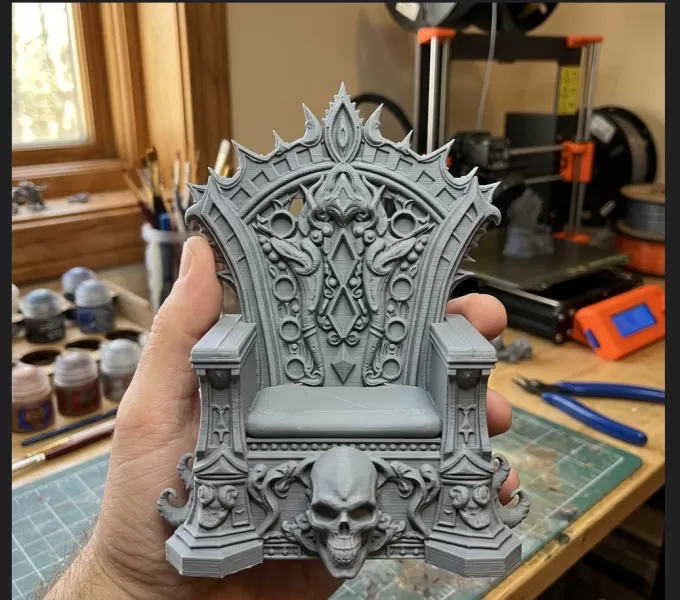 Cursed thron - Model preview 4