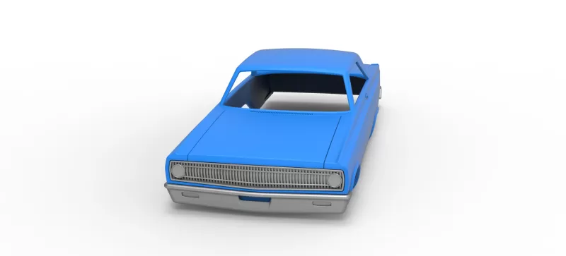 Shell of Gasser Version 2 Scale 1:25 - Model preview 4