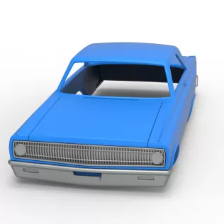 Shell of Gasser Version 2 Scale 1:25 - Model thumbnail 4