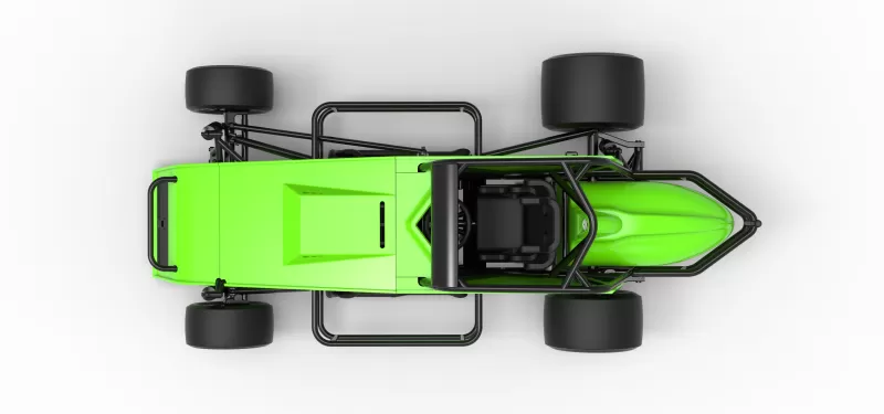Pavement Silver Crown Car Version 3 Scale 1:25 - Model preview 11
