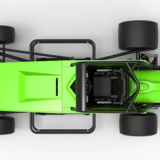 Pavement Silver Crown Car Version 3 Scale 1:25 - Model thumbnail 11