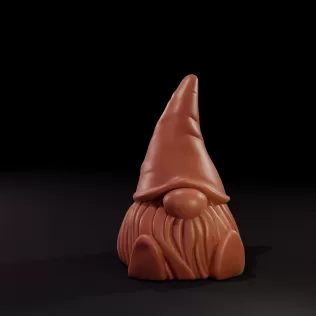 Minimalist Nordic Gnome 3D Print Model - Model thumbnail 2