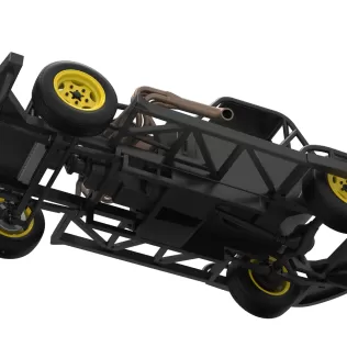 New Zealand Vintage Stock car Base Scale 1:25 - Model thumbnail 3