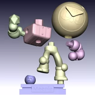 Meeple Brawl Stars Fan Art - Model thumbnail 10