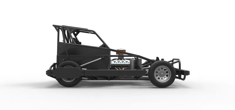 New Zealand Superstock car Base Version 4 Scale 1:25 - Model preview 21