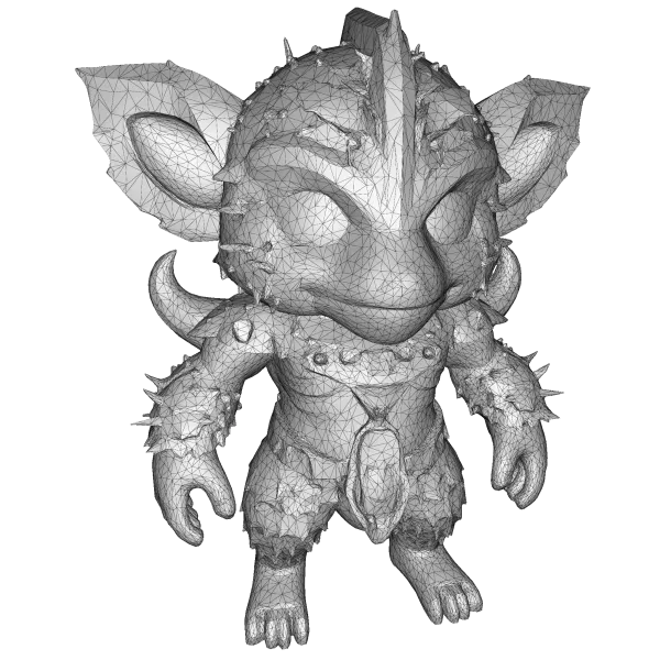 Fantasy Toy Character Collection Kitbash High-Poly 3D Model Set - Model preview 7