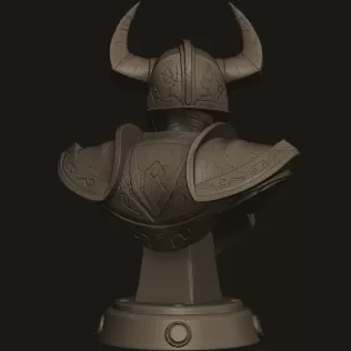 Runic Guardian bust 1/10 - Model thumbnail 2